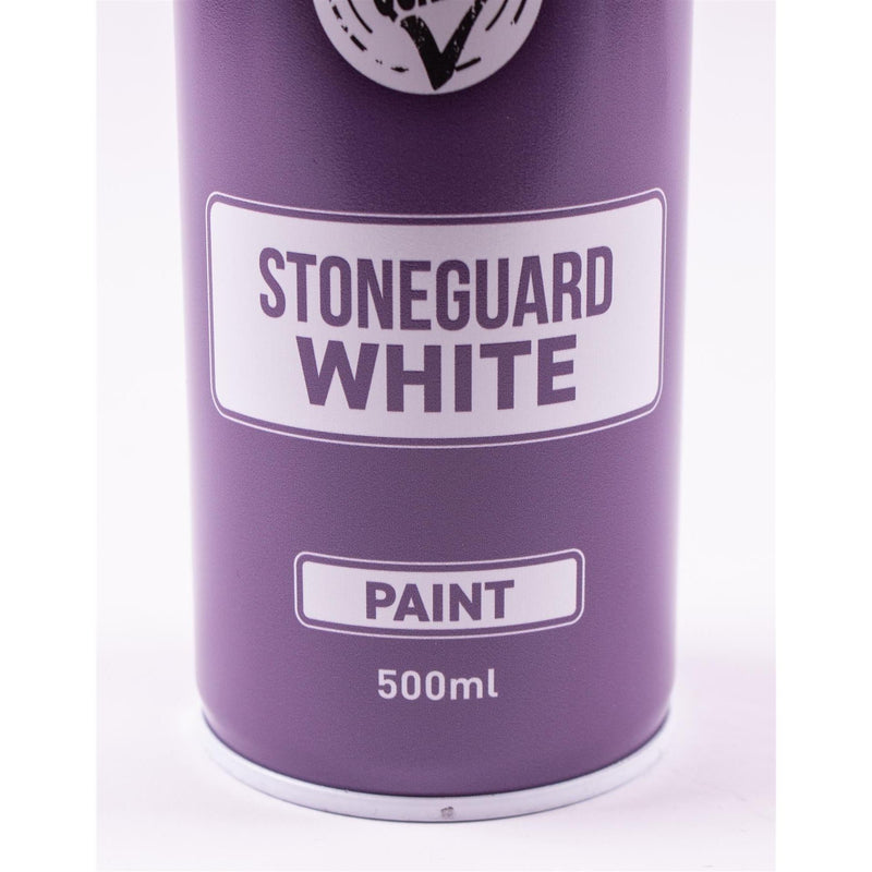 3x Stone Guard White Aerosol Spray Autotek AT00SGW500 UNDERSEAL 500 ML AEROSOL Autotek - Dynamic Drive
