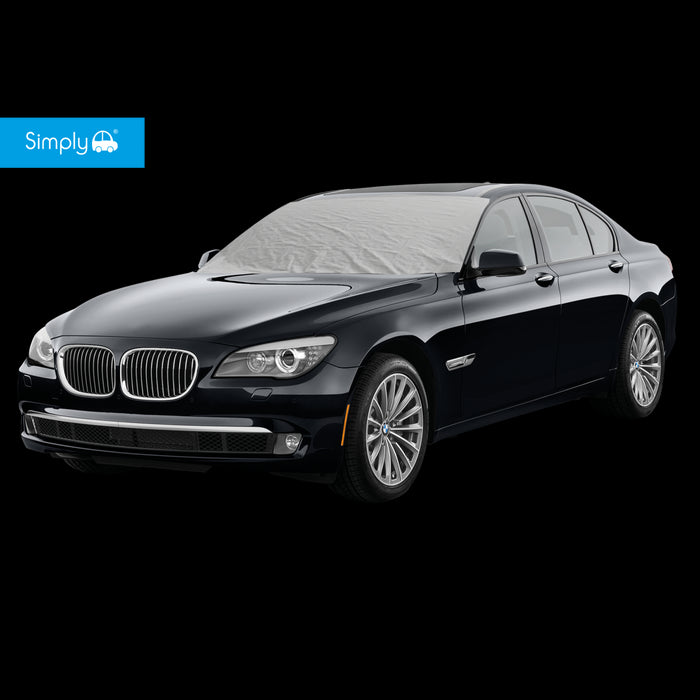 Simply Windscreen Screen Window Snow Protector Car Van Ice Frost Cover Sheet JRP  - Dynamic Drive