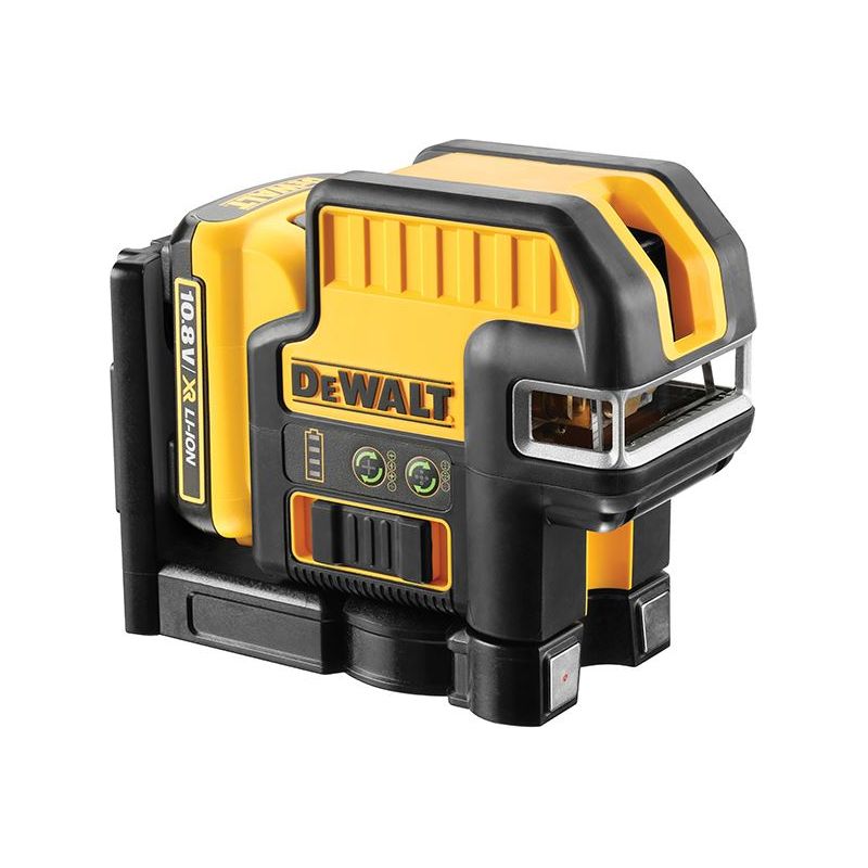 Dewalt Power Tools DCE0825D1G 5 Spot Cross Line Laser Green 12V 1 x 2.0Ah Li-ion DeWALT Power Tools - Dynamic Drive