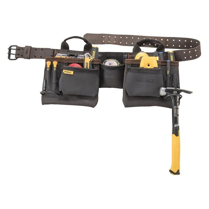 Dewalt Power Tools DWST50112 Pro Leather Tool Apron DeWALT Power Tools - Dynamic Drive
