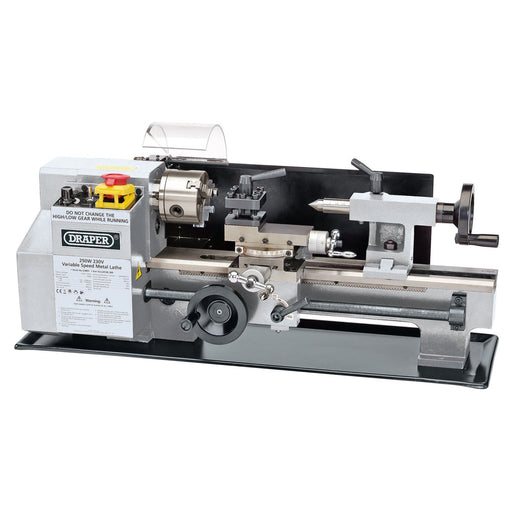 Draper Variable Speed Metal Work Lathe, 250W 33893 Draper - Dynamic Drive