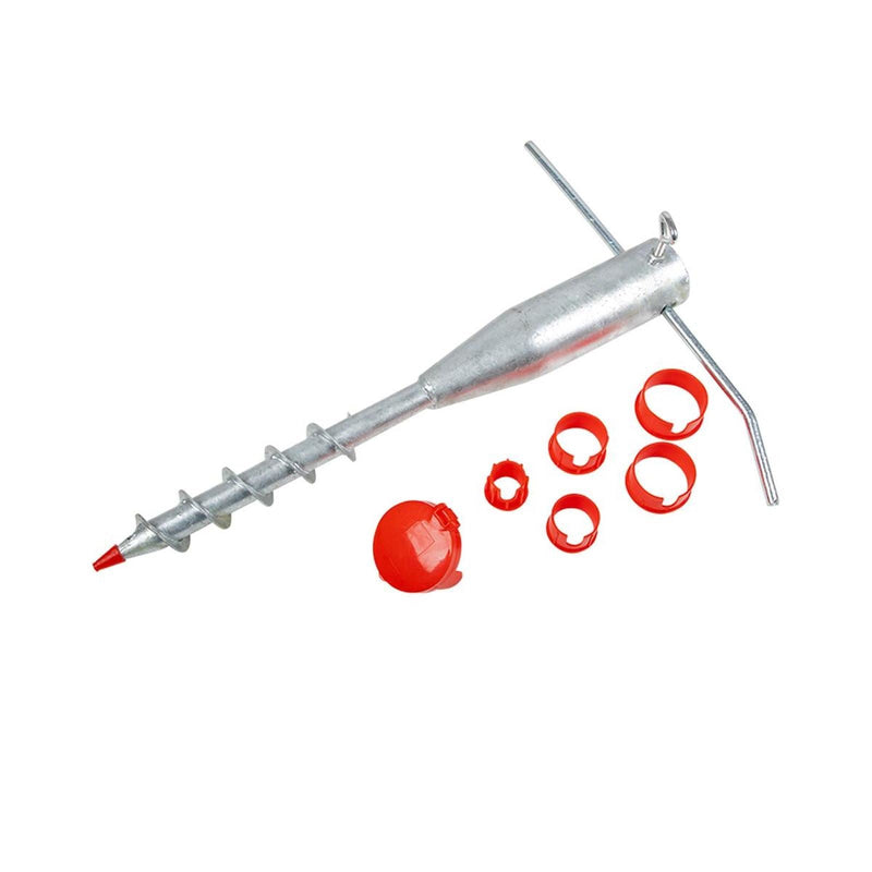 Bo-Camp Parasol Auger Galvanised Steel Bo-Camp - Dynamic Drive