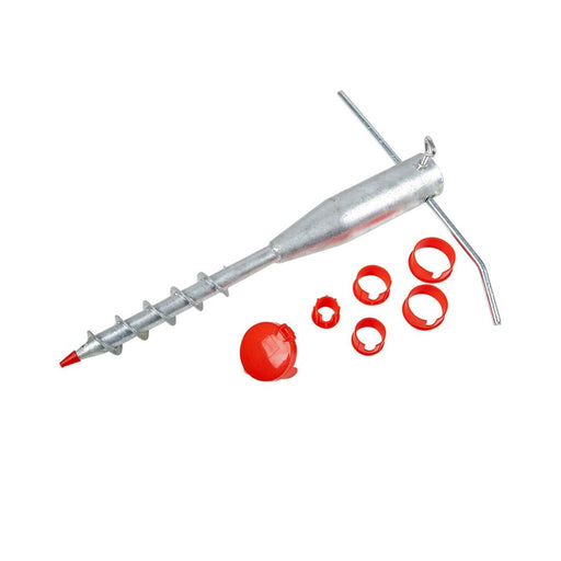 Bo-Camp Parasol Auger Galvanised Steel Bo-Camp - Dynamic Drive