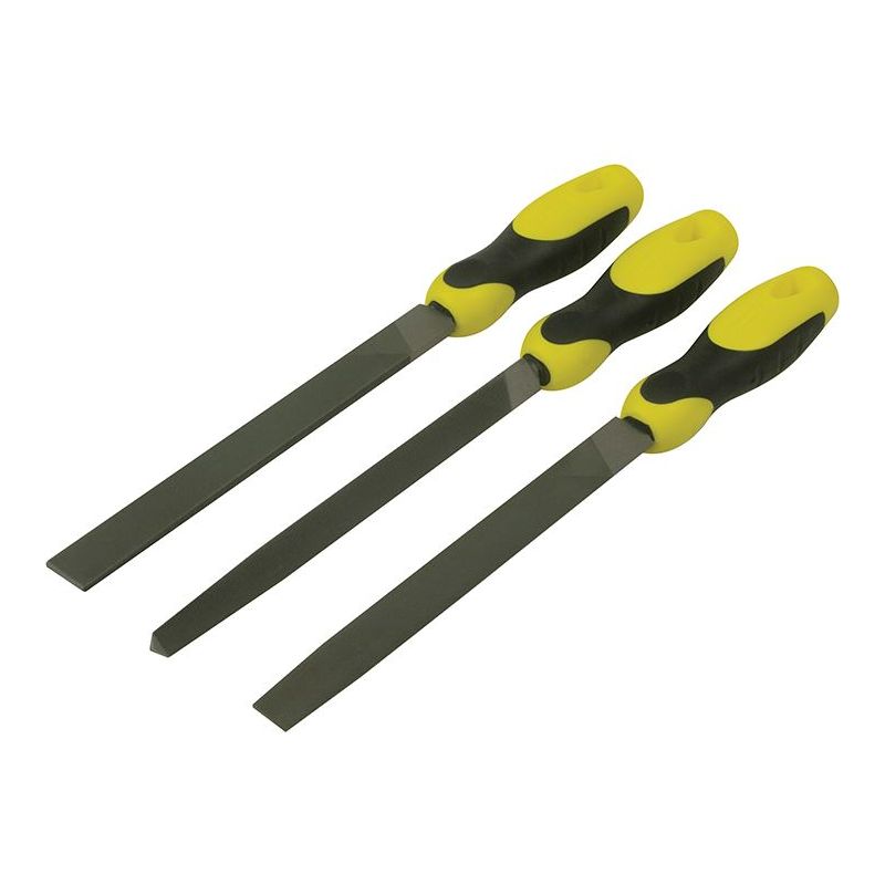 Stanley® Hand Tools Handled File Set, 3 Piece STANLEY® Hand Tools - Dynamic Drive