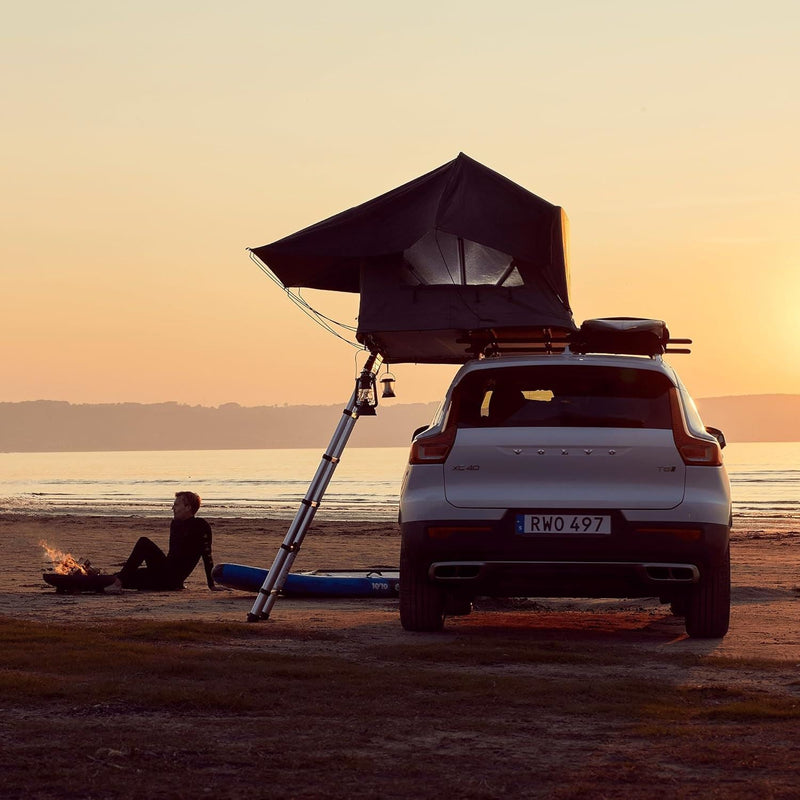 Thule Foothill two-person Low Profile roof top tent agave green Thule - Dynamic Drive