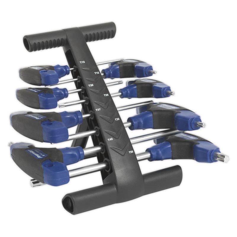 Sealey TRX-Star* Key Set 8pc T-Handle AK7145 Sealey - Dynamic Drive