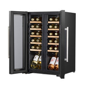 Baridi 24 Bottle Dual Zone Wine Fridge & Cooler DH97 Baridi - Dynamic Drive