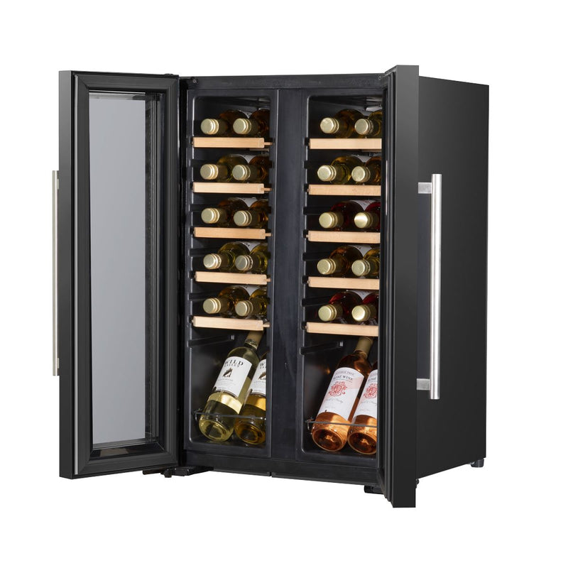 Baridi 24 Bottle Dual Zone Wine Fridge & Cooler DH97 Baridi - Dynamic Drive