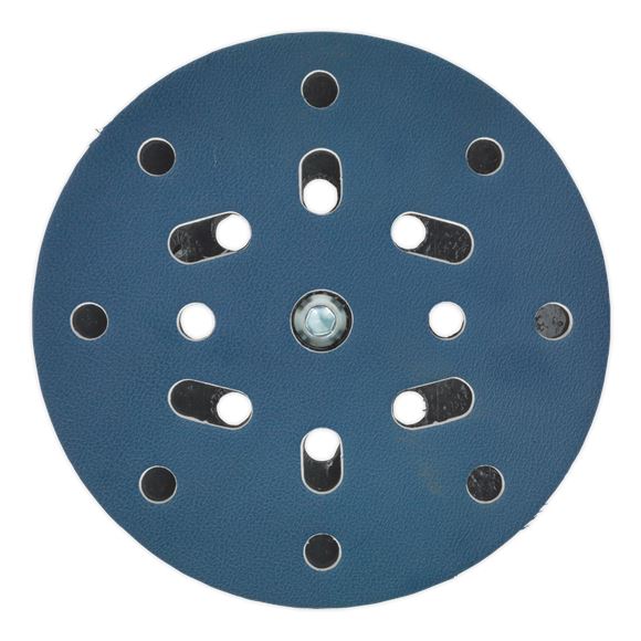 Sealey Univ Dust-Free Stick-On DA Backing Pad 150mm x 5/16"UNF & M8 AK289 Sealey  - Dynamic Drive