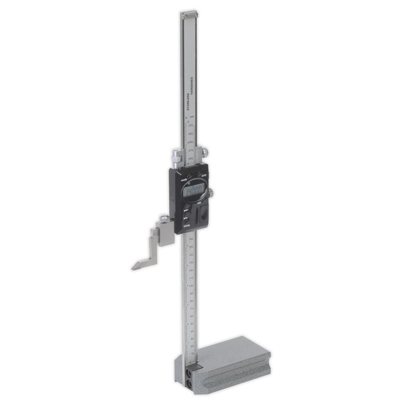 Sealey Digital Height Gauge 0-300mm(0-12") AK9636D Sealey - Dynamic Drive