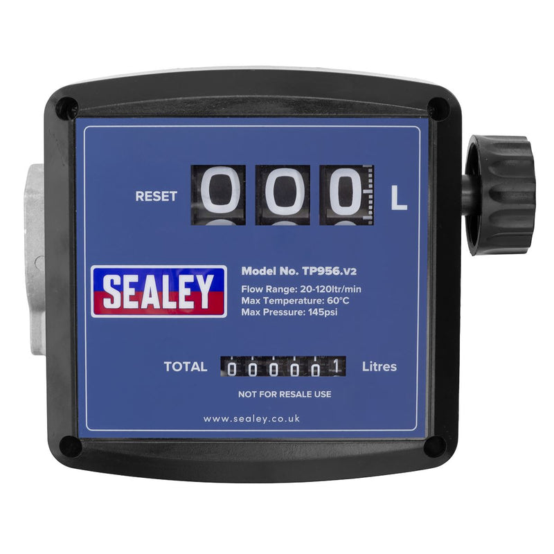 Sealey Diesel & Fluid Flow Meter TP956 Sealey - Dynamic Drive