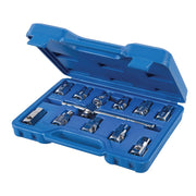 Silverline Universal Drain Plug Key Set 12pce 3/8" / 8 - 17mm Silverline - Dynamic Drive