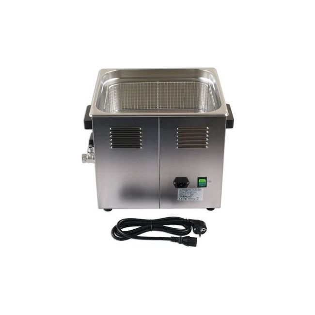 Laser Ultrasonic Cleaner 13L - with Euro plug 6857 Laser - Dynamic Drive