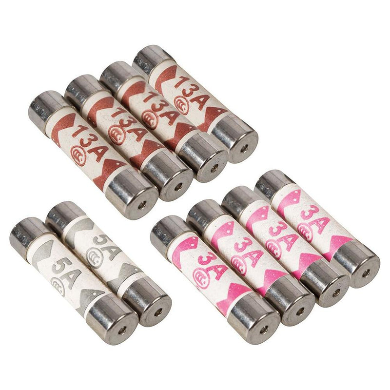 Powermaster Fuses 10pk 3A, 5A & 13A PowerMaster - Dynamic Drive