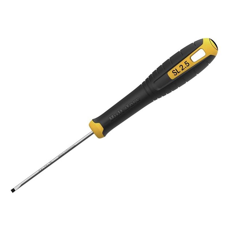 Hultafors Slotted Screwdriver 2.5 x 75mm Hultafors - Dynamic Drive
