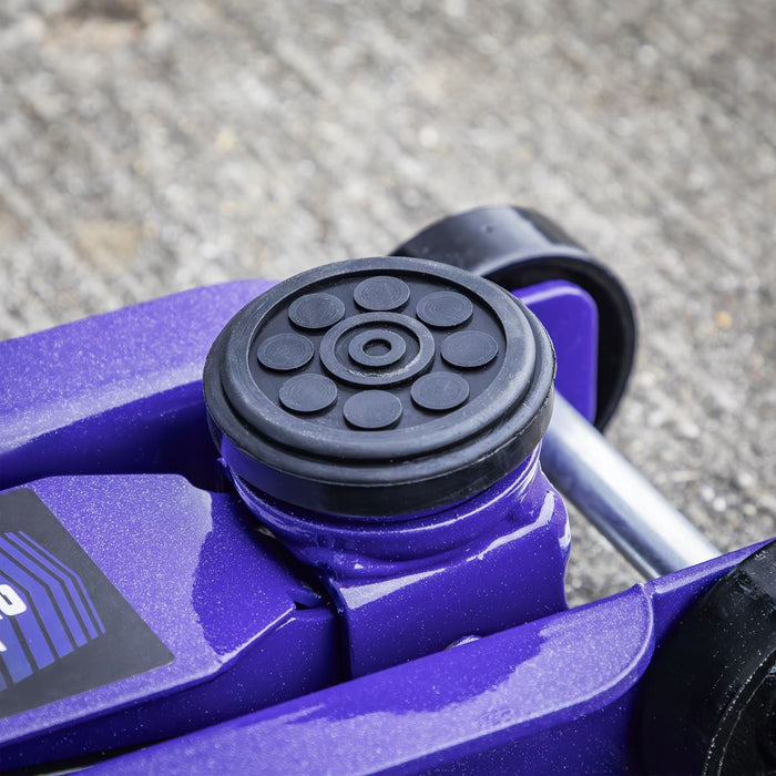 Sealey Low Profile Short Chassis Trolley Jack 2 Tonne - Purple 1020LEP Sealey - Dynamic Drive
