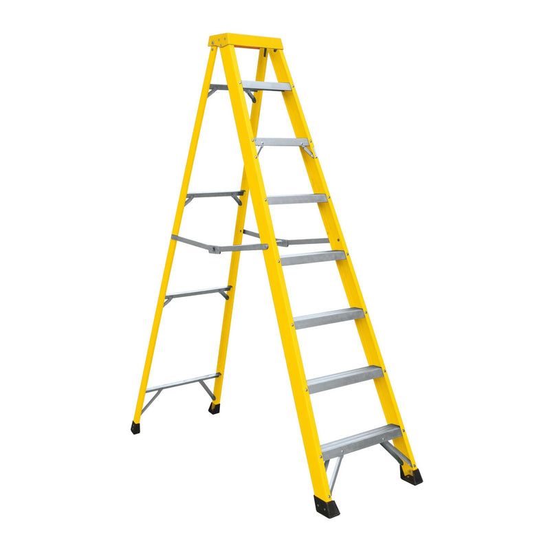 Draper Fibreglass 7 Step Ladder 90420 Draper - Dynamic Drive
