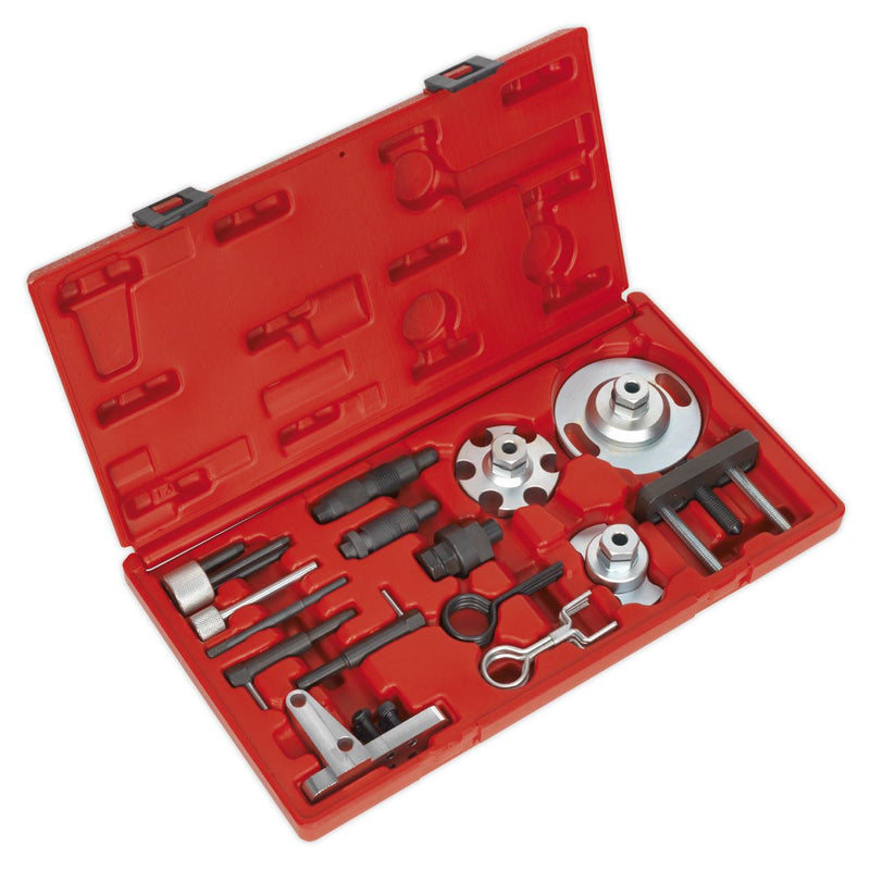 Sealey Diesel Engine Timing Tool & HP Pump Removal Kit for VAG 2.7D 3.0D 4.0D 4. Sealey - Dynamic Drive