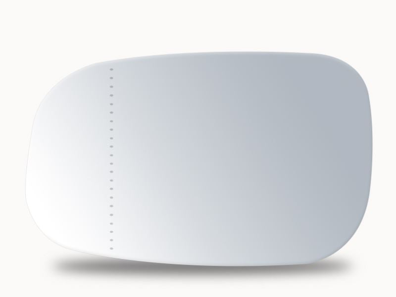 Summit Stick-On Aspheric Mirror Glass fits Volvo S40, S60, S80, C30 LHS Summit - Dynamic Drive