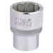 Draper Elora Bi-Hexagon Socket, 1/2" Sq. Dr., 23mm 24682 Draper - Dynamic Drive