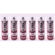 6 x PMA WHEEL LACQUER CLEAR PAINT SPRAY 500ml LAQUER BODYSHOP REPAIR PMA - Dynamic Drive