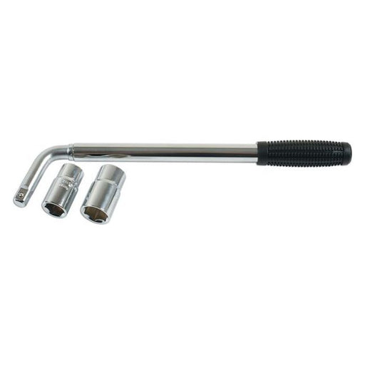 Laser Extending Wheel Wrench 17mm x 19, 21 x 23mm 7757 Laser - Dynamic Drive