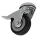 Sealey Castor Wheel Bolt Hole Swivel with Brake50mm SCW150SBL Sealey - Dynamic Drive