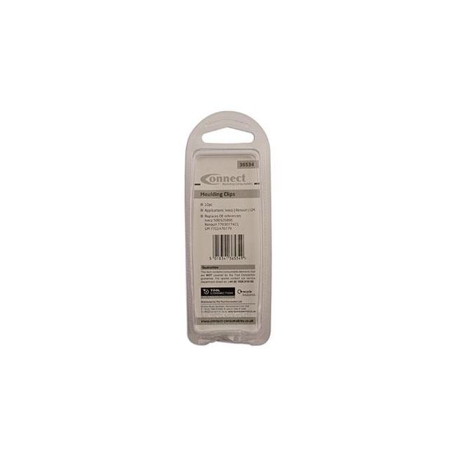 Connect Moulding Clip - for GM, Iveco, for Renault 10pc 36534 Tool Connection - Dynamic Drive