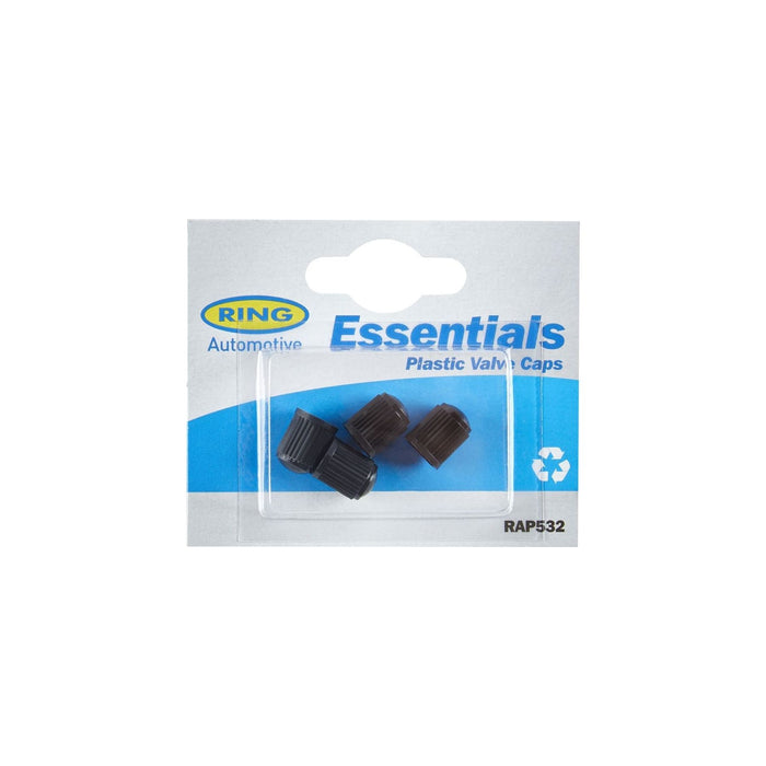 Ring 4 X Plastic Dust Caps - RAP532 Ring Automotive  - Dynamic Drive