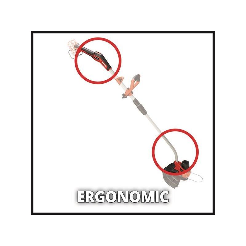 Einhell GE-CT 18/33 Li E-Solo Power X-Change Lawn Trimmer 18V Bare Unit Einhell - Dynamic Drive