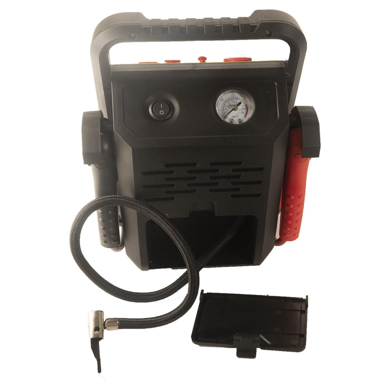 AA 12V 600A Car Van Battery Jump Starter Start Booster Compressor LED Power Pack AA - Dynamic Drive
