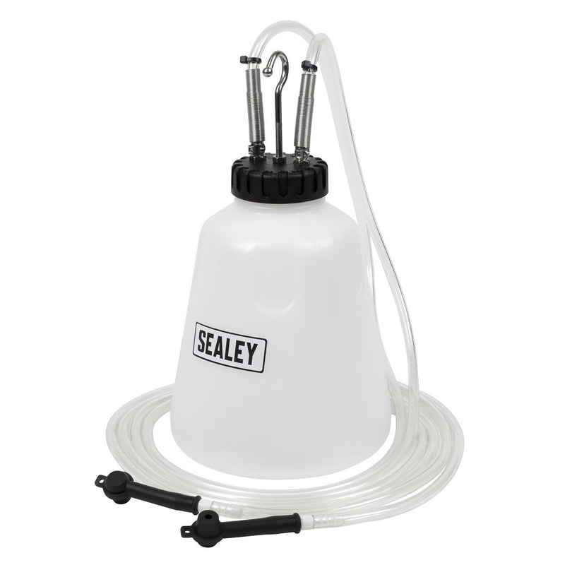 Sealey Hi-Flow Twin Pipe Brake Bleed Bottle 2L VS0218 Sealey - Dynamic Drive