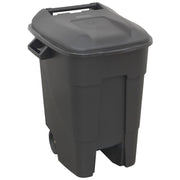 Sealey Refuse/Wheelie Bin 100L Black BM100 Sealey - Dynamic Drive
