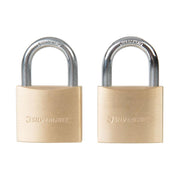 Silverline Keyed Alike Padlocks 2pk 40mm Silverline - Dynamic Drive