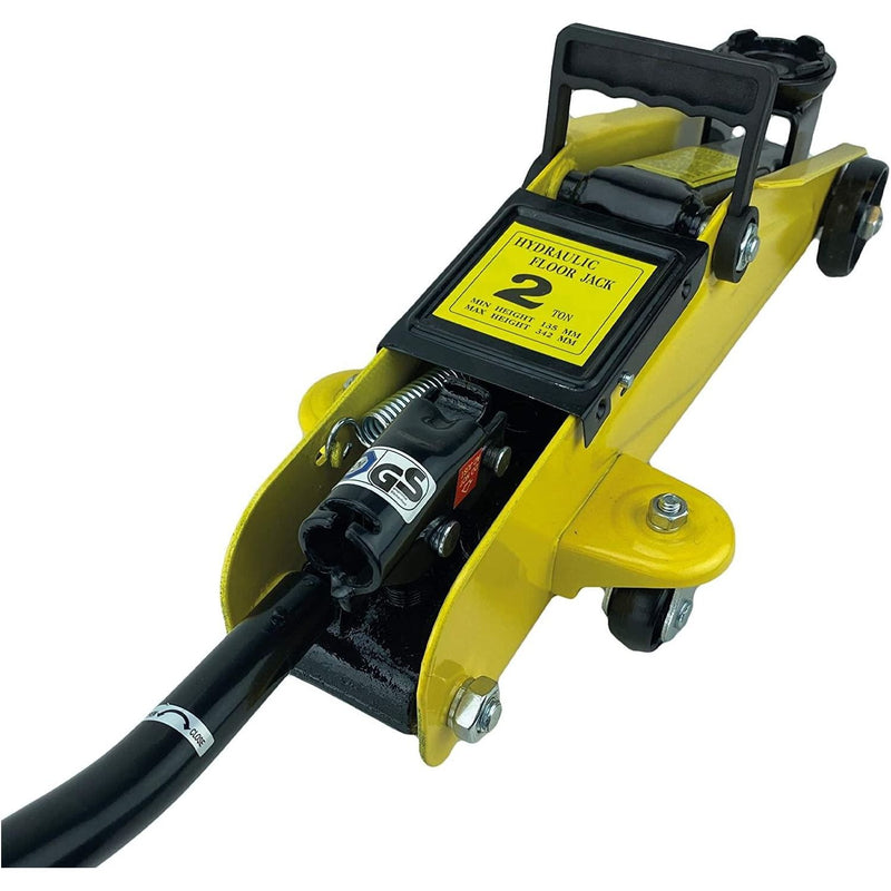 AA 2 Ton 2T Hydraulic Floor Trolley Jack Quick Lifting Heavy Duty Car Van Town Tools - Dynamic Drive