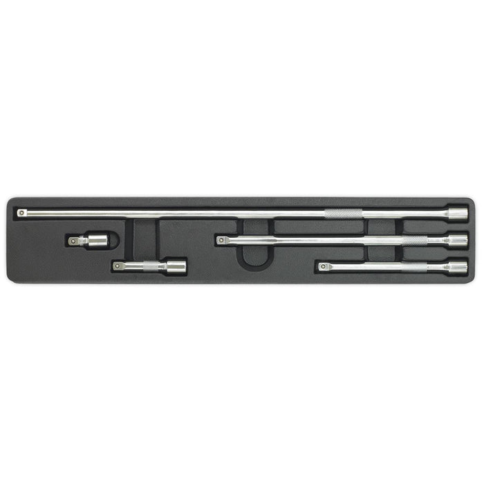 Sealey Extension Bar Set 5pc 3/8"Sq Drive AK6341 Sealey - Dynamic Drive