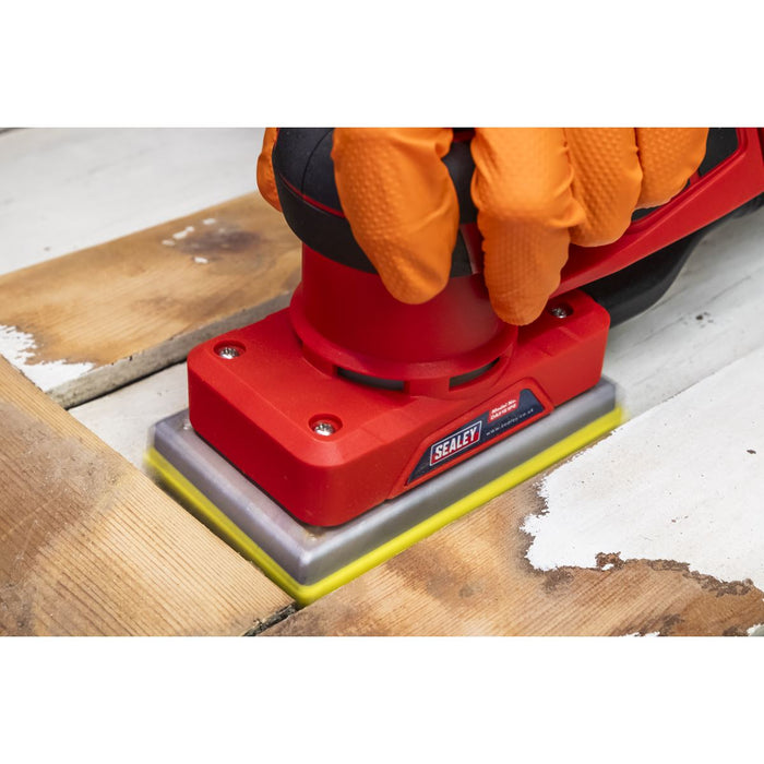 Sealey Variable Speed Brushless Orbital Sander 80 x 133mm 350W DAS151PS Sealey - Dynamic Drive
