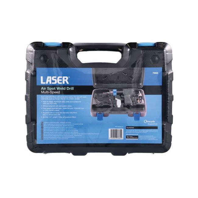 Laser Air Spot Weld Drill - Multi-Speed 7682 Laser - Dynamic Drive