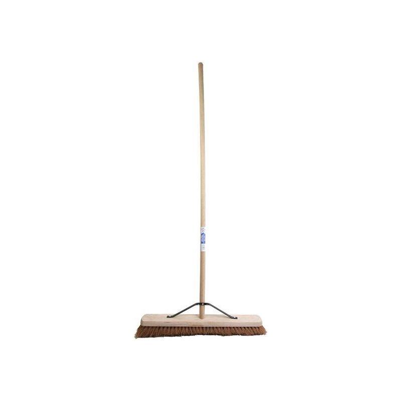 Faithfull Soft Coco Broom with Stay 600mm (24in) Faithfull - Dynamic Drive