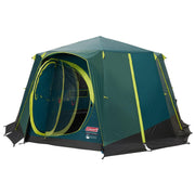 Coleman Octagon Green 8 Person Blackout Tent Camping Festival Outdoors Garden Coleman - Dynamic Drive