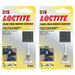 2x 1 x Loctite Car Rear View Interior Mirror Glue & Aerial Bonder Adhesive AA319 Loctite - Dynamic Drive