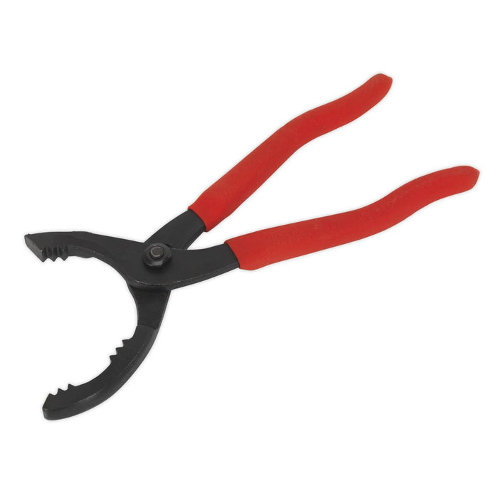 Oil Filter Pliers Forged 54-89Mm Capacity Sealey  - Dynamic Drive