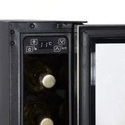 Baridi Extra-Slim 7 Bottle Wine Fridge & Cooler 15cm - Stainless Steel Baridi - Dynamic Drive