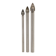 Silverline Tile & Glass Drill Bit Set 3pce 5, 6 & 8mm Silverline - Dynamic Drive