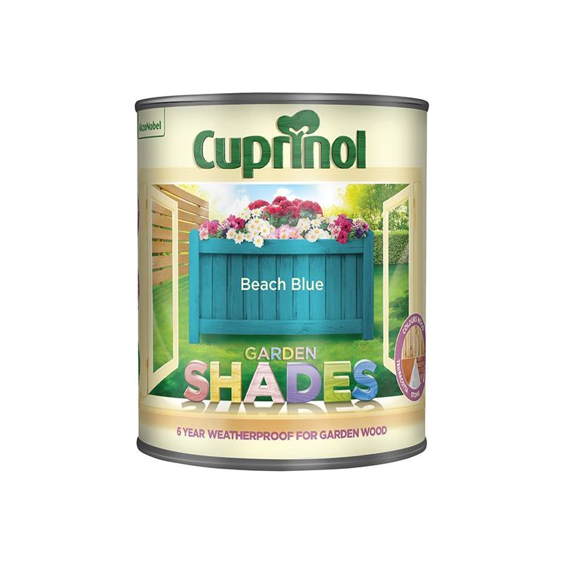 Cuprinol Garden Shades Beach Blue 1 litre Cuprinol - Dynamic Drive