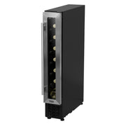 Baridi Extra-Slim 7 Bottle Wine Fridge & Cooler 15cm - Stainless Steel Baridi - Dynamic Drive