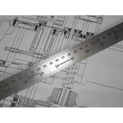 Faithfull Steel Rule 600mm / 24in x 25mm Faithfull - Dynamic Drive