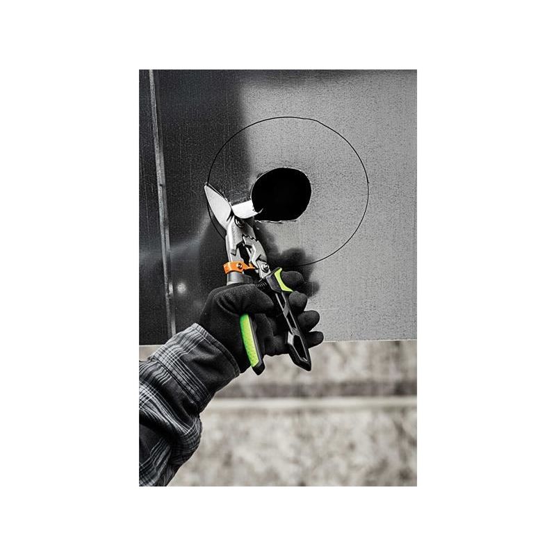 Fiskars PowerGear™ Aviation Snip Offset Right Cut 250mm (10in) Fiskars - Dynamic Drive