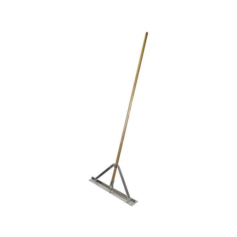 Faithfull Aluminium Builder's Spazzle with Wooden Handle Faithfull - Dynamic Drive