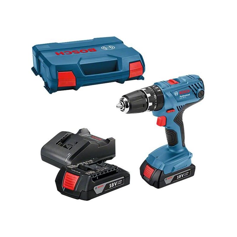 Bosch GSB 18V-21 Combi Drill 18V 2 x 1.5Ah Li-ion Bosch - Dynamic Drive